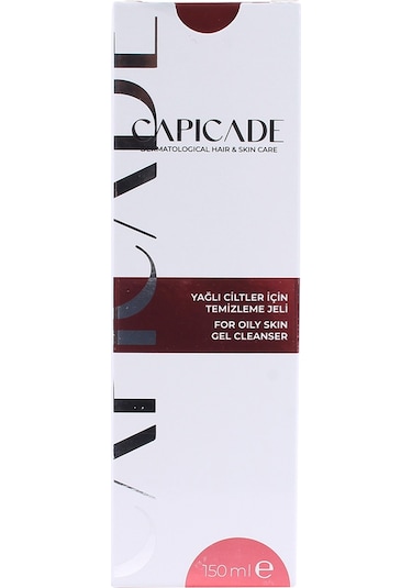 Capicade Acne Yağlı Ciltler İçin Temizleme Jeli 150 ML