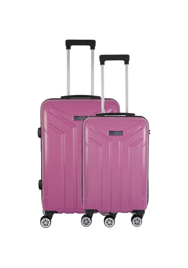 Vegmann Vela Violet 2'li Valiz Seti Orta Boy ,kabin Boy Çok Renkli