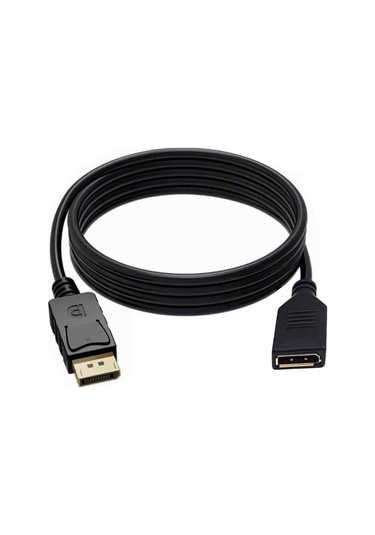 Display Port Dişi Erkek Kablo Display Dişi Erkek Uzatma Kablosu 2m