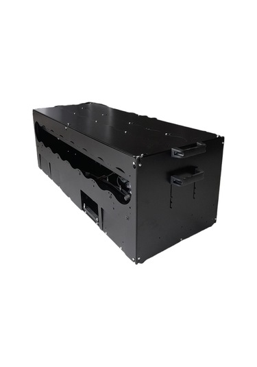 RigBu Kapalı Mining Rig Kasası SK101 Fanlı Siyah