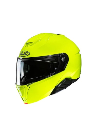Hjc İ91 Çene Açılır Motosiklet Kaskı Neon Sarı