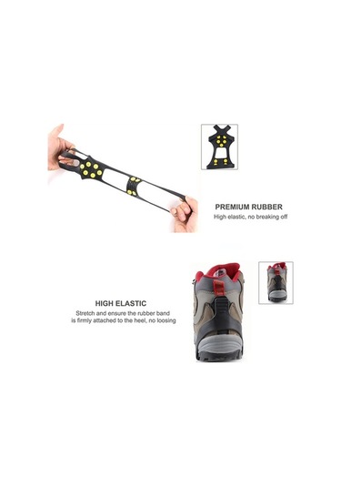 Novahub Kramponlar Buz Çivileri 10-diş Buz Tutuşları Kaymaz Tpe Buz Tutucular Ayakkabı Bot Çivileri Üzerinde Hafif Dış Mekan Sporları Yürüyüş Dağcılık Koşu Buzda Kar Yürüyüşü İçin Siyah, Kış Macerası İçin Mükemmel Siyah Novahub Kramponlar Buz Çivileri 10-diş Buz Tutuşları Kaymaz Tpe Buz Tutucular Ayakkabı Bot Çivileri Üzerinde Hafif Dış Mekan Sporları Yürüyüş Dağcılık Koşu Buzda Kar Yürüyüşü İçin Siyah, Kış Macerası İçin Mükemmel Siyah