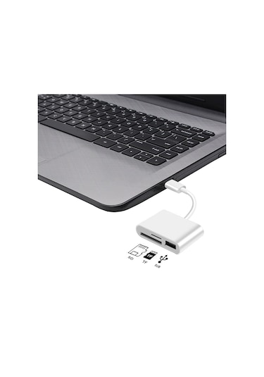 Concord D 158 Type C To Usb & Kart Okuyucu Dönüştürücü