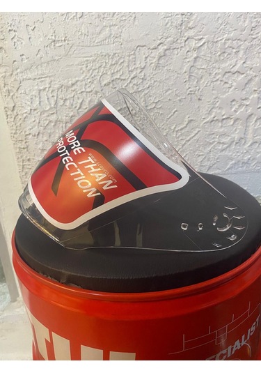 Of-669 Kask Camı Yedek Siyah-şeffaf