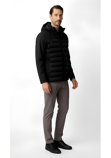 İgs Erkek Siyah Mont-9925 Siyah