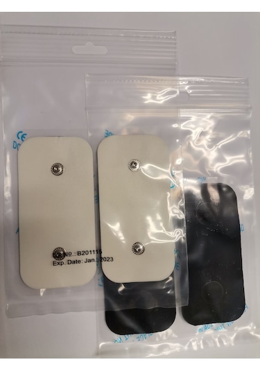 2 x 2'li 5x10 Cm Çıtçıtlı Tens Elektrot Pedi