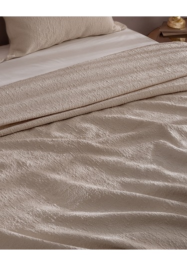 Labenne Çift Kişilik Yatak Örtüsü - Bej 8684427228746 Ekru