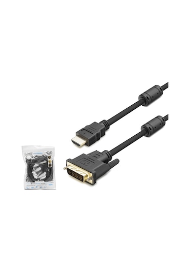 Hadron Hdx77524115 Kablo Dvi To Hdmi 1.8Mt Pvc