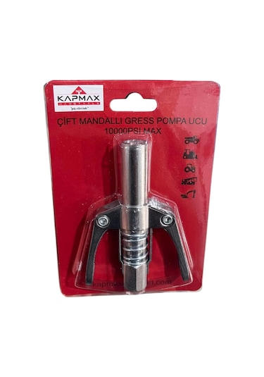Kapmax Çift Mandallı Gres Pompa Ucu Kp-1164