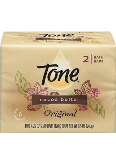 Tone Kakao Yağı Katı Banyo Sabunu 240 G x 2