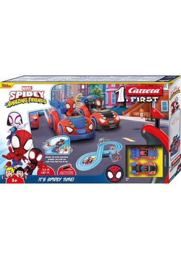Carrera First Spidey Örümcek Zamanı Yarış Pisti Seti Renksiz