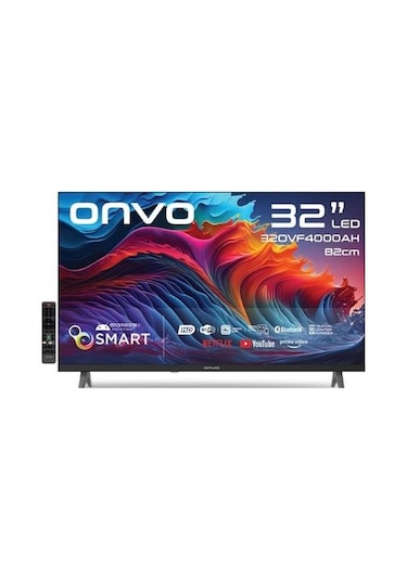 Onvo 32OVF4000AH Frameless HD 32" 82 Ekran Uydu Alıcılı Android Smart LED TV