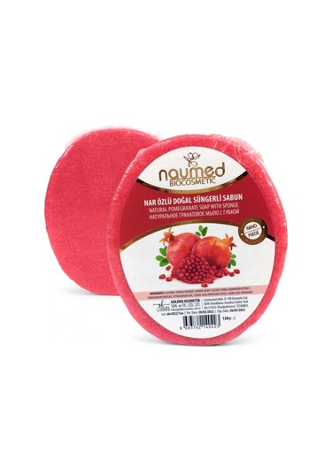 Nar Özlü Batık Ve Çilek Bacak Onarımına Yardımcı Doğal Süngerli Sabun 130gr Nar