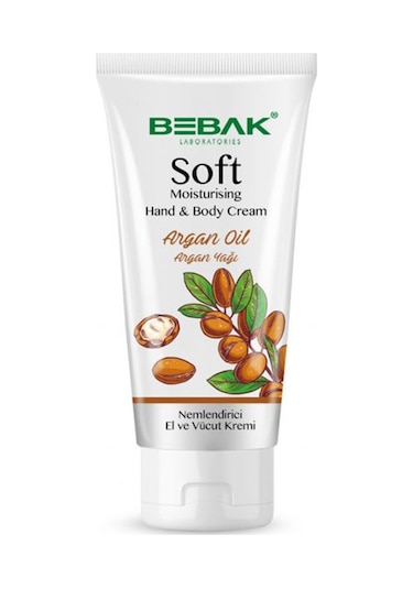 Bebak Argan Yağı Nemlendirici El ve Vücut Kremi 75 ML
