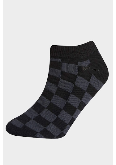 DeFacto Erkek Çocuk 5'li Pamuklu Patik Çorap E5510A8NSKR1 DeFacto Erkek Çocuk 5'li Pamuklu Patik Çorap E5510A8NSKR1