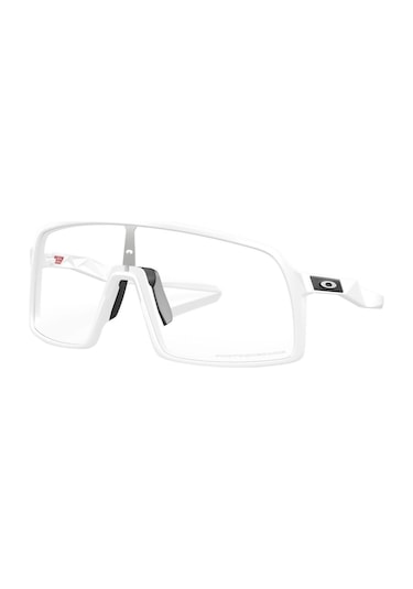 Oakley Sutro Bisiklet Güneş Gözlüğü Matte White Clear Photochromi