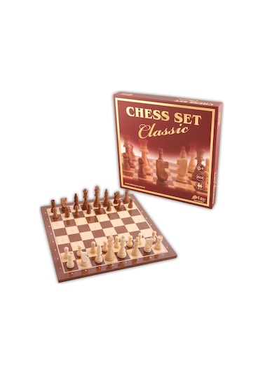Star Vip Satranç Takımı Chess Masa Oyunu Büyük Boy