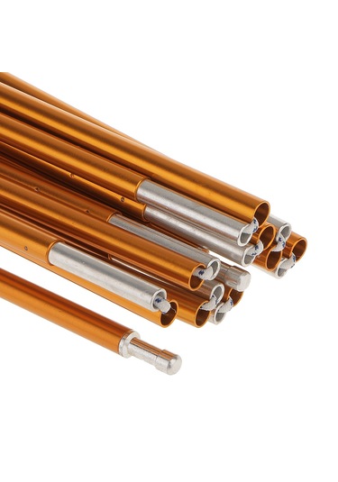 Suntek Açık Sırt Çantasıyla Alüminyum Alaşım Tente Altın, Φ8,5mm, 365 Cm