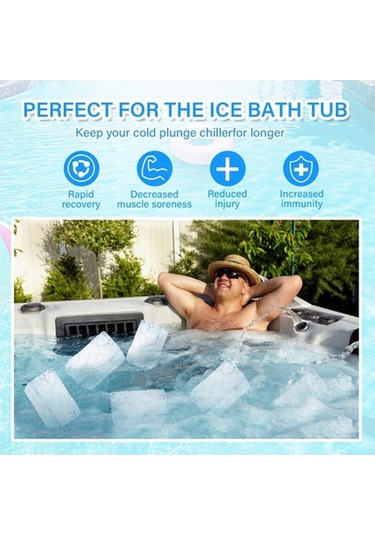 Wondernest Kalıbı, Jialan İçin Ekstra Dondurucu Buz Büyük Bloğu Adet 2 Wx Çok Renkli