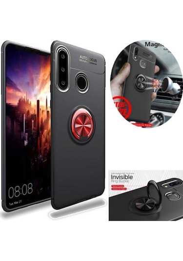 Huawei P30 Lite Kilif Miknatisli Tam Korumali Silikon 418758260