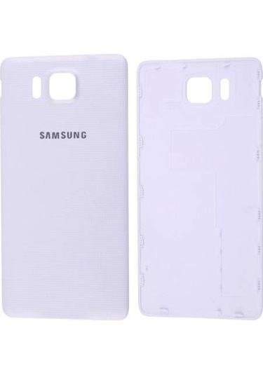 Gmr Samsung Galaxy Alpha Sm-g850f Uyumlu Arka Batarya Pil Kapak Beyaz