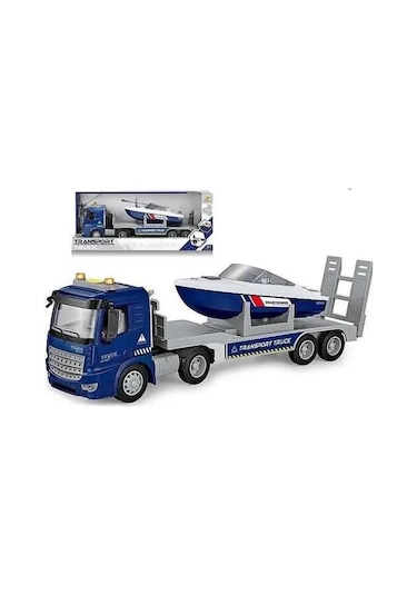 Ctoy Sesli Ve Işıklı Tekne Taşıyıcı Tır - Py8815b