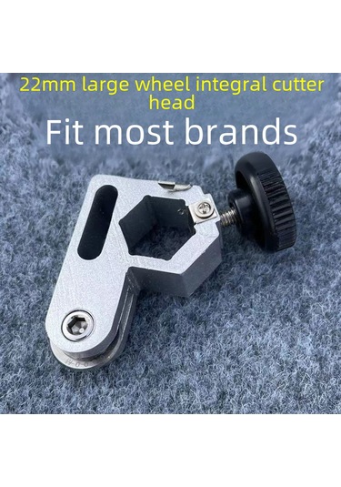 Symbee Jm-l1022 Seramik Tahta Kesici, 22mm Büyük Tekerlekli T-tipi Push Knife, 3-12mm Kalınlık, 2 Titanyum Kaplı Tekerlek, Hassas Kesim