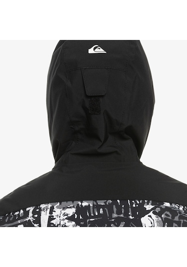 Quıksılver Mıssıon Prınted Block Çocuk Snowboard Montu Siyah