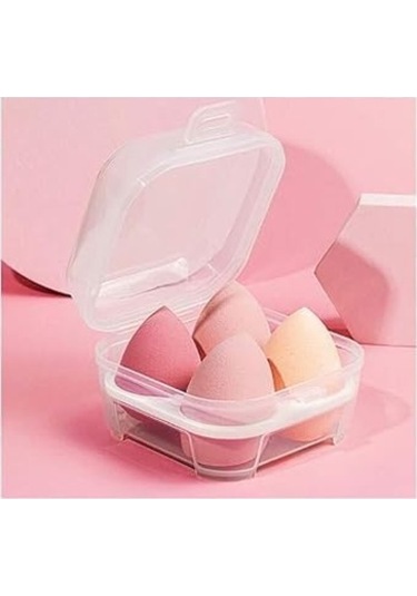 Parça Kuru Ve Islak Kullanım Makyaj Süngeri Seti Blender Güzellik Fondöteni Karıştırma Süngeri Sıvı, Krem Ve Pudra İçin Yumurta Süngeri İle