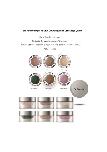 Farmasi Krem Göz Farı 04 Go Green