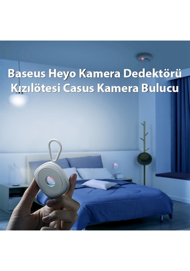 Baseus Heyo Kamera Dedektörü - Kızılötesi Kamera Bulucu Akıllı