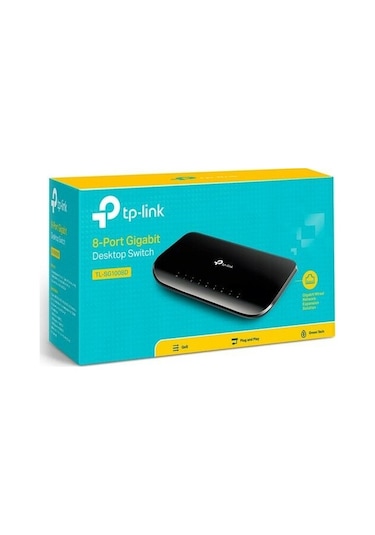 TP-Link TL-SG1008D 8 Port  10/100/1000 Gigabit Switch