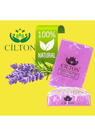 Cilton Doğal Kabak Lifli Lavanta Sabunu 120ml