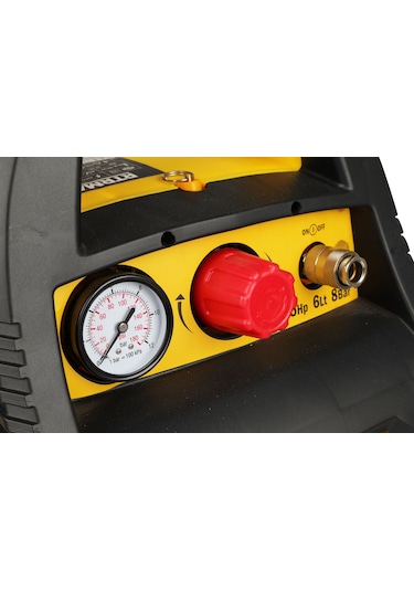 Rtrmax RTM720 Yağsız Hava Kompresörü 6 Lt 1.5 Hp / 1.1 Kw 8 Bar