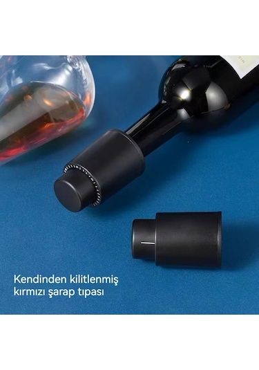 Vakumlu Şarap Dosyasını Pompalamak İçin Tüm İşlemleri Basmak