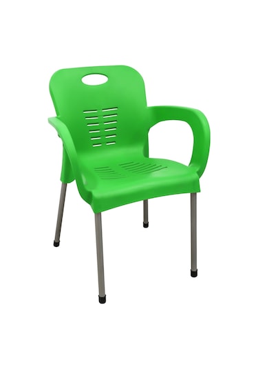 Luna Nil Koltuk 4 Adet Demir Ayaklı Yeşil Diğer