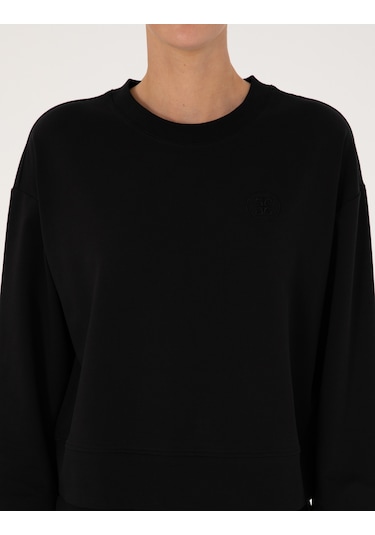 Pierre Cardin Kadın Siyah Sweatshirt 50314963-vr046 Siyah