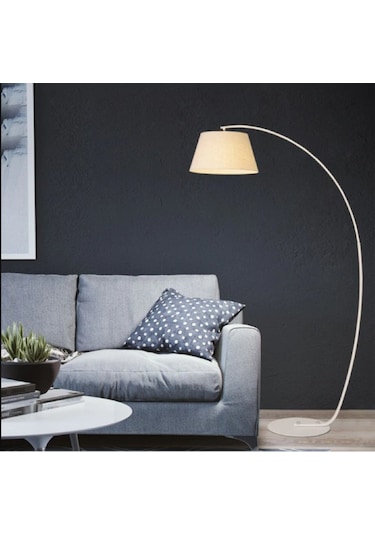 RİOLİGHT RETRO,RUSTİK,VİNTAGE2 HAREKETLİ KREM KUMAŞ BAŞLIK BEYAZ