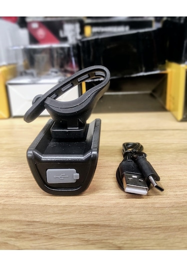 Forte Gt 6043 Bisiklet Arka Işık 4 Modlu 100 Lümen Usb Şarjlı Güçlü Arka Stop Kırmızı