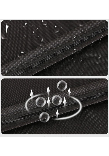 Homyl Şık Kıyafet Saklama Çantası - Moda Tutkunları İçin Siyah