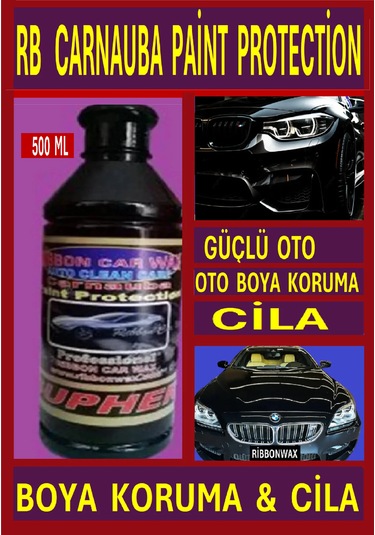 Rb Carnauba Paint Protection 500 Ml Oto Boya Koruma + Cila