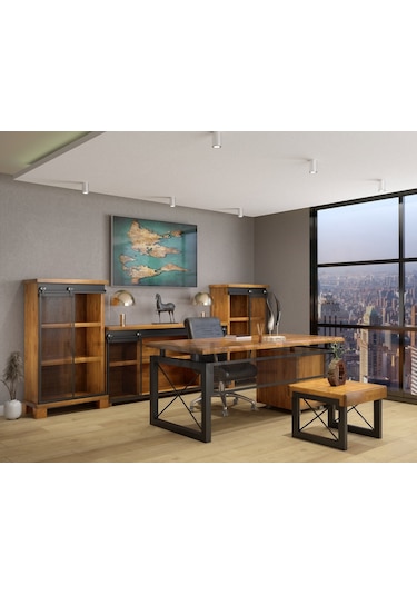 Ntconcept Ntconcept Masif Ağaç Ofis Takımı (496950199)