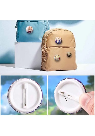 Anime Hetalia Dünya Yıldızı Broş Sırt Çantası Şapka Dekorasyon Karikatür Karakter Emaye 50mm Style 22 50mm Çok Renkli