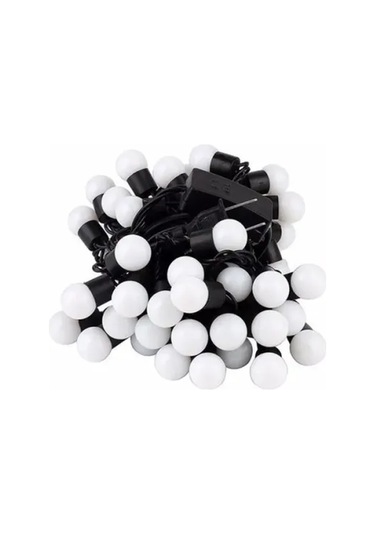 5 Metre 28 Led Fişli Rgb Mini Top Led Sarı