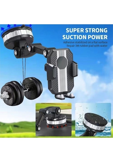 Araç İçi Telefon Tutucu Ayarlanabilir Uzayabilen Araba