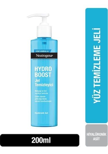 Neutrogena Hydro Boost Temizleyici Jel Temizleyici 200 ML