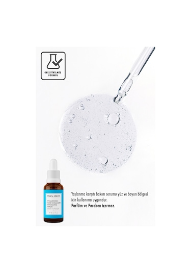 Maruderm Hyalüronik Asit AntiAge Cilt Bakım Serumu 30 ML