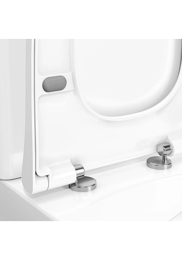 191-003-009 Vitra Shift Klozet Kapağı, Slim, Yavaş Kapanır