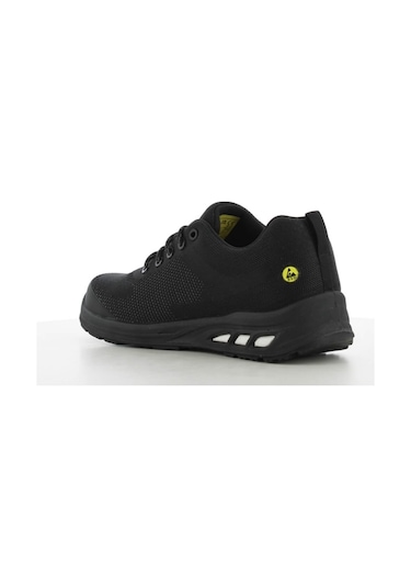 Safety Jogger Ecofitz Black S1p Src Sr Esd Fo İş Ayakkab Siyah