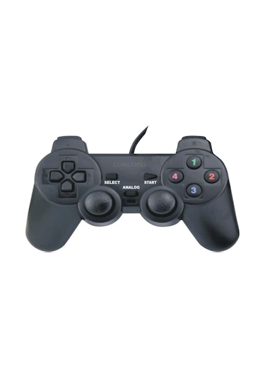 Concord C-850 1.8M Kablolu Titreşimli Joystick Gamepad
